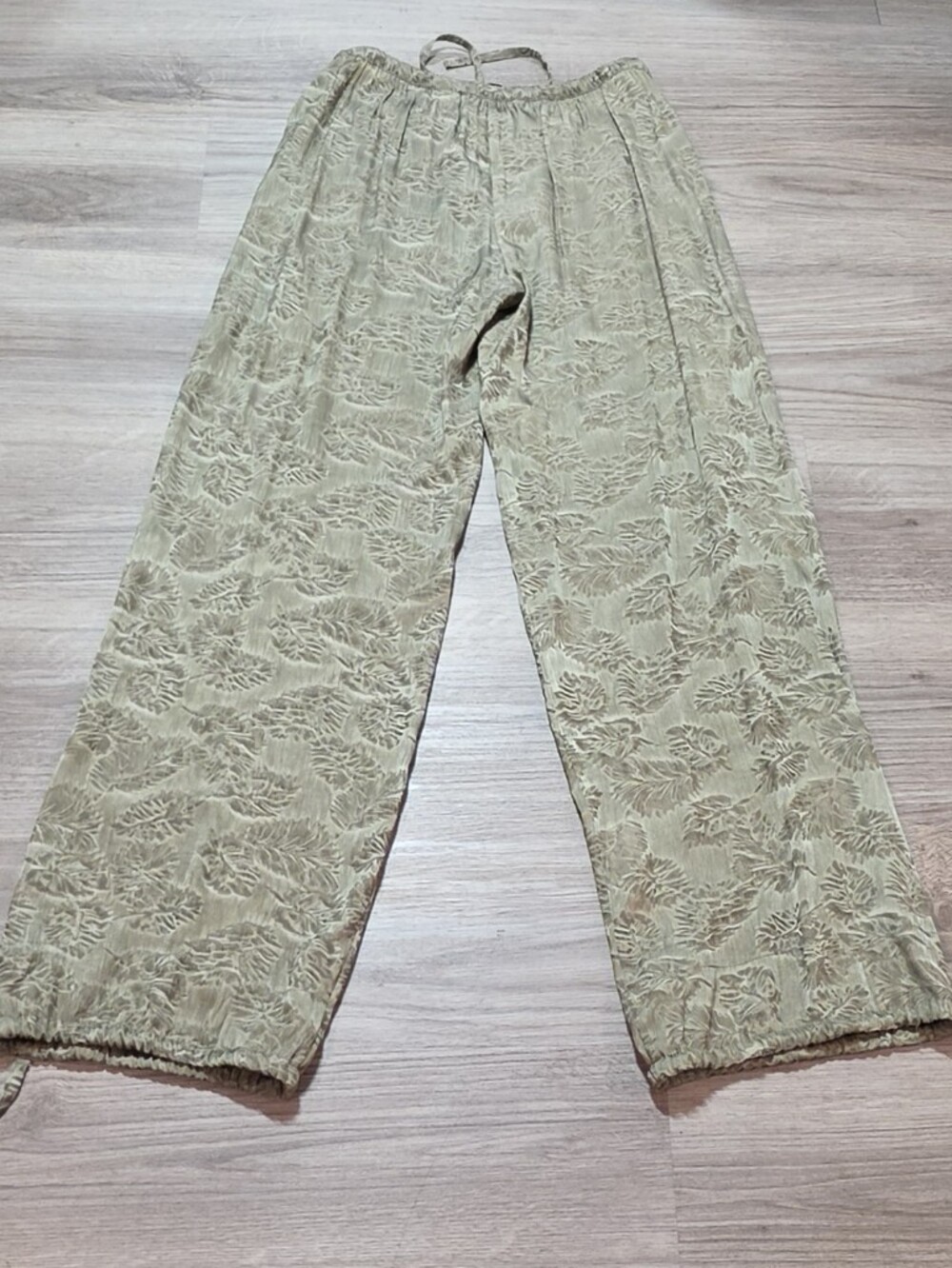ZARA Jacquard ZW Collection Tied Pants - Picture 13 of 13